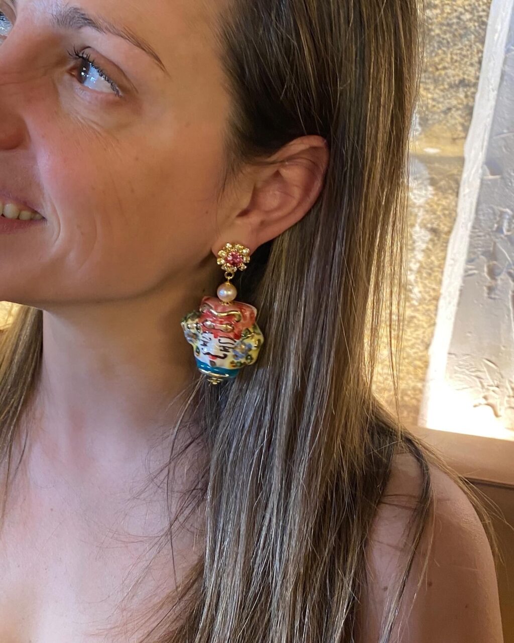 PENDIENTES TESTA FIORI