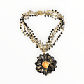 COLLAR FLOR NEGRA