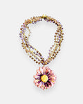 COLLAR FLOR ROSA