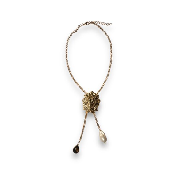 COLLAR LEÓN PERLA