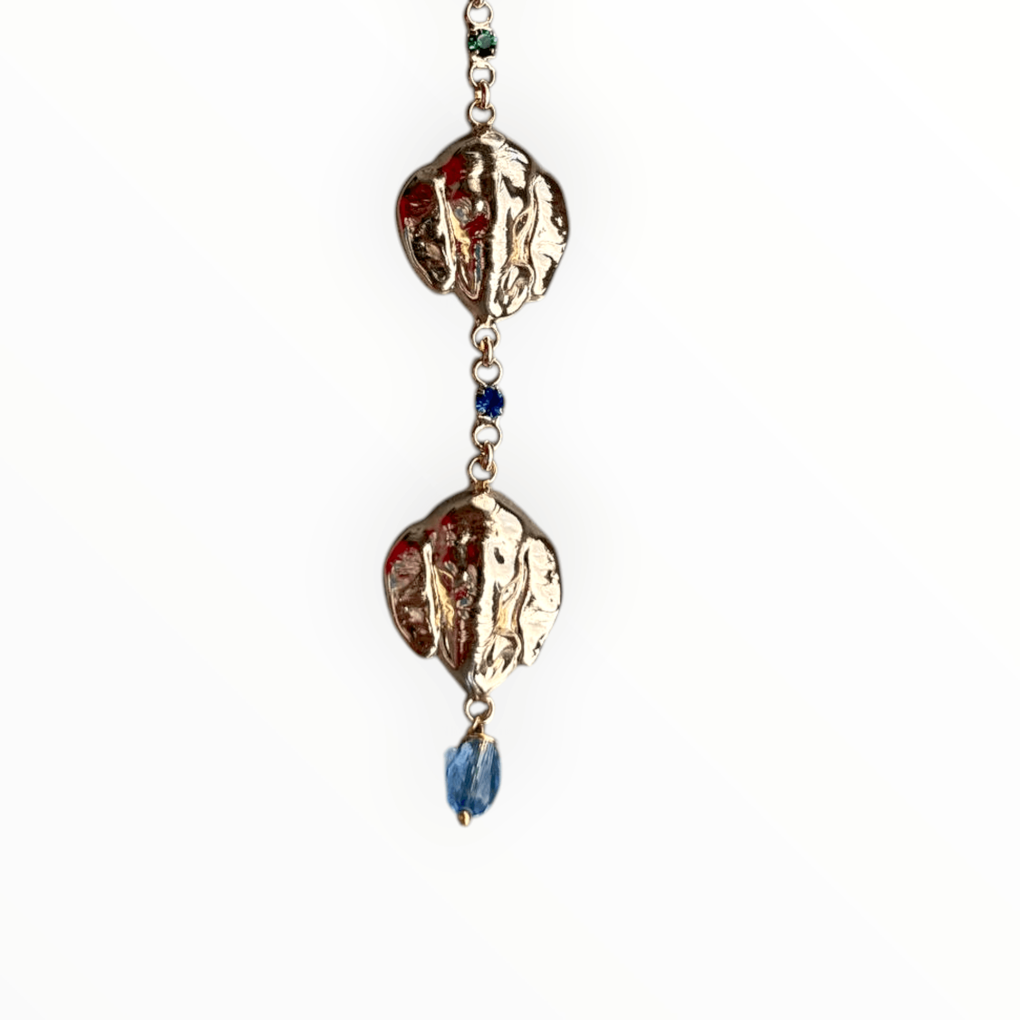 Collar elefantes triple