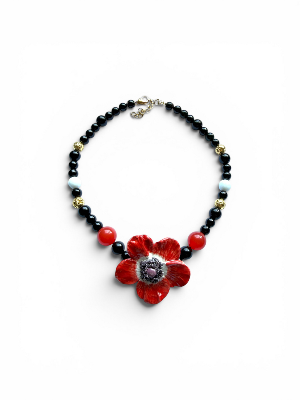 COLLAR FLOR ANÉMONA